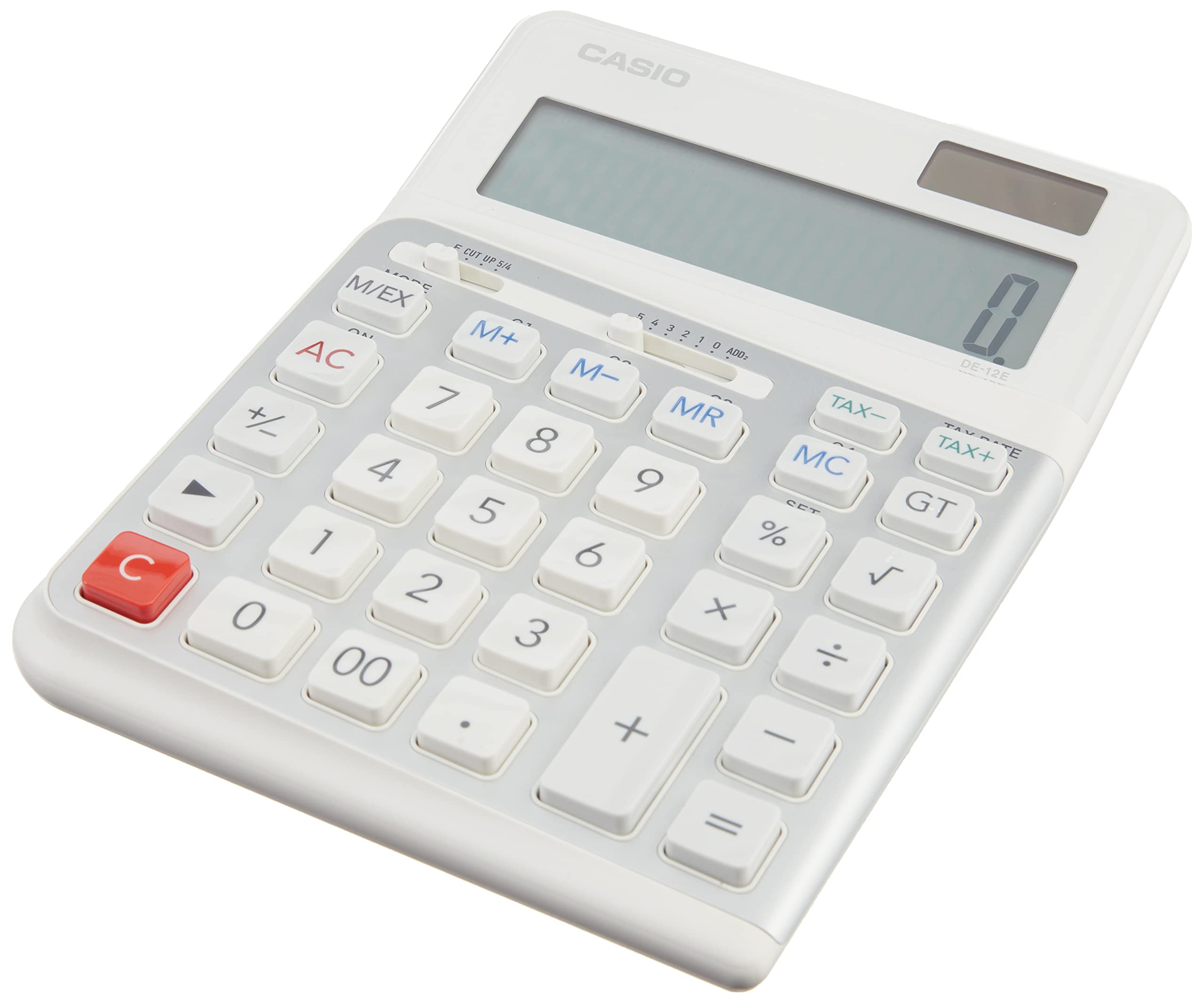

Casio DE-12E 12 Digit Ergonomic Business Desktop Calculator