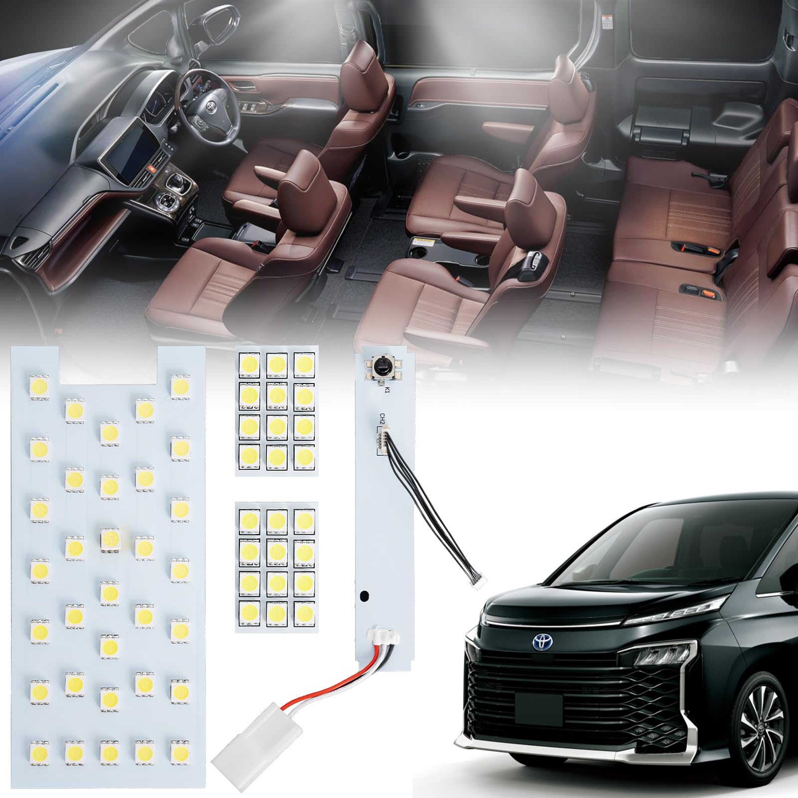 

TORIBIO 90 Series LED Room Custom Design for 90 Series Custom White 90 Series Interior Rear Center Luggage OEM No Modification Easy Installation in 10 белый