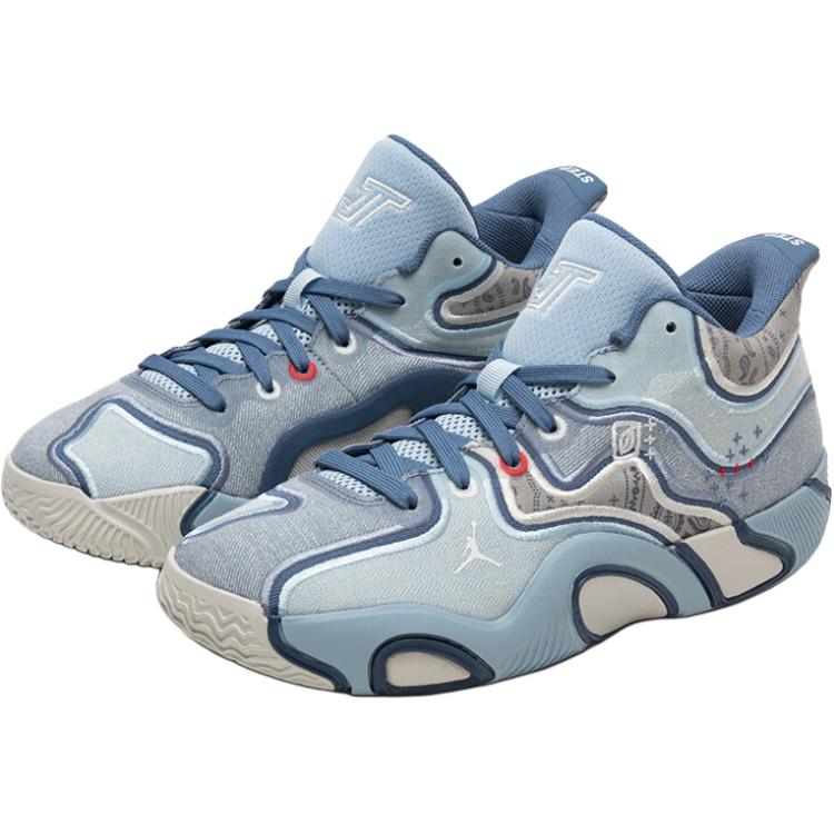Air Jordan Tatum 3 GS Denim Kids Sneakers Blue Light-Armory-Blue Ocean-Fog HV5889-401
