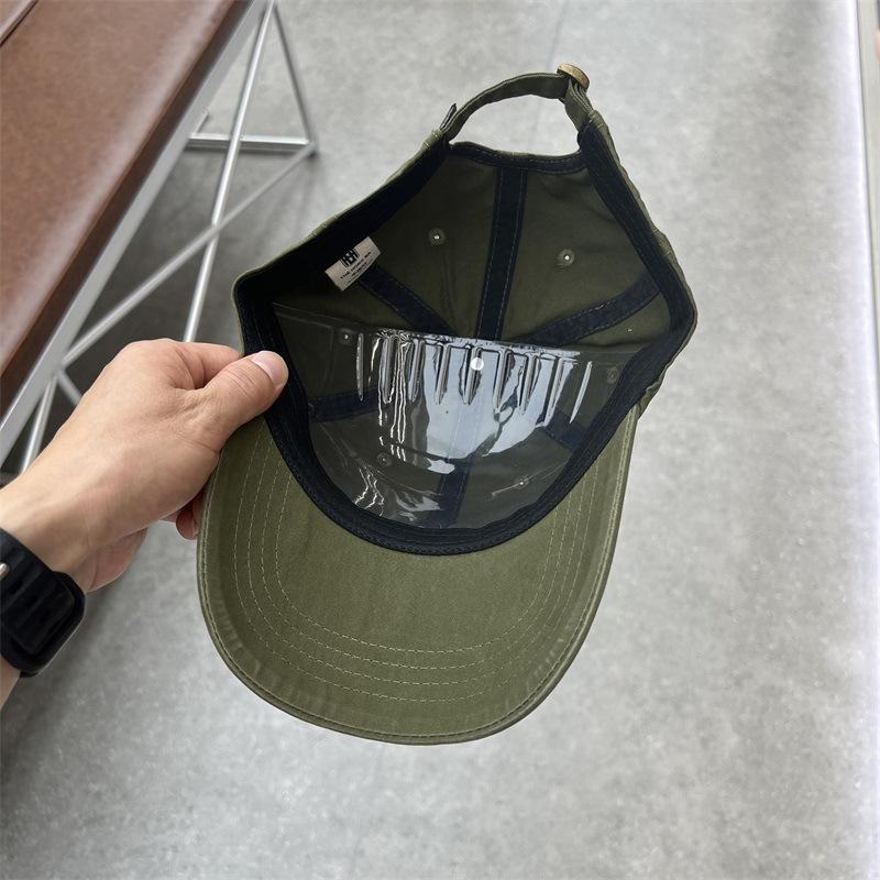 Large head circumference baseball cap Unisex small face deepened large casual embroidery letter cap