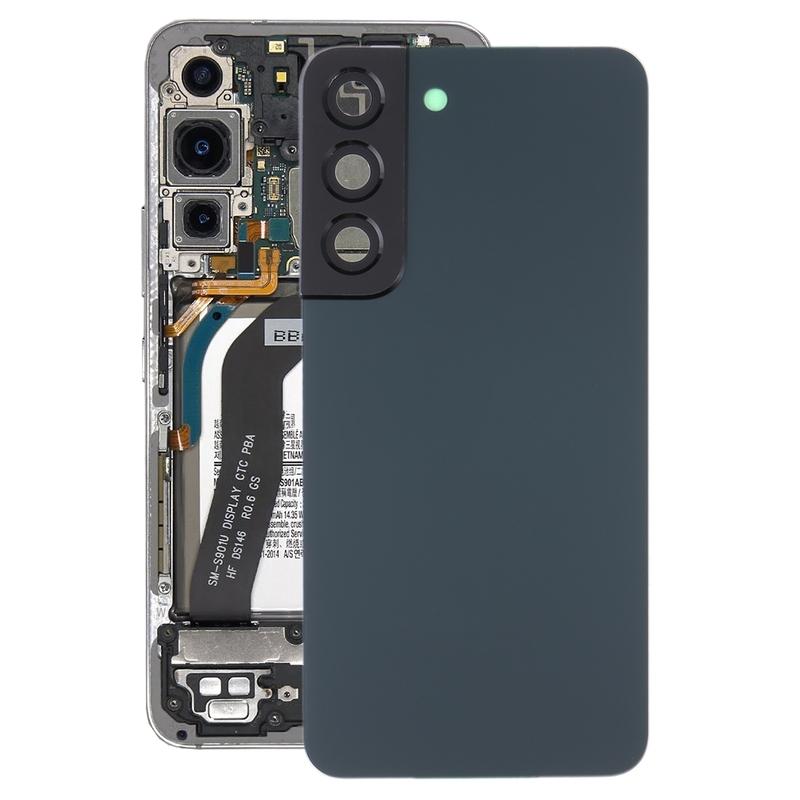 Battery Back Cover for Samsung Galaxy S22 5G SM-S901B with Camera Lens Cover Phone Rear Housing Case Replacement