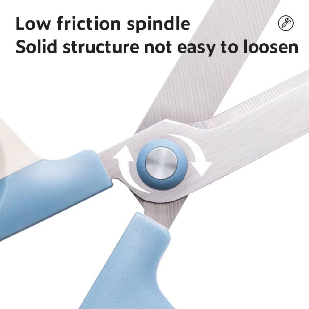 Stainless Steel Household Scissors Large Loop Handle Paper Scissors  Office Accessories
