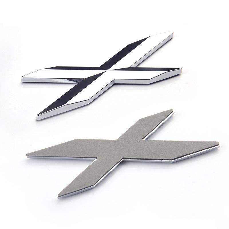 3D ABS For BMW New X1 X2 X3 X4 X5 X6 X7 GT Logo Letter Rear Trunk Emblem Badge Car Sticker Decals Car Styling Accessories Yk2