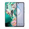 My Hero Academia Anime Samsung Galaxy A91 A73 A72 A71 A53 A52 A7 M62 M22 M30s M31s M33 M52 F23 F41 F42 5G 4G Custodia Nera per Telefono