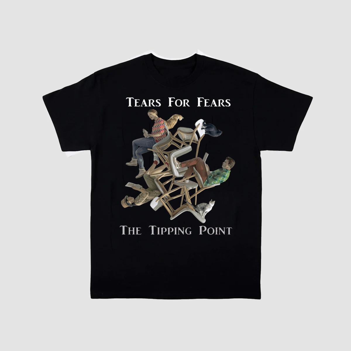 tears For Fears The Tipping Point T-Shirt Unisex Cotton Tee S-4xl S