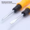 Screwdriver Multi-purpose Double Head Hand Repair Tool with Plastic Handle Industrial Business Carpentry Maintenance Supplies