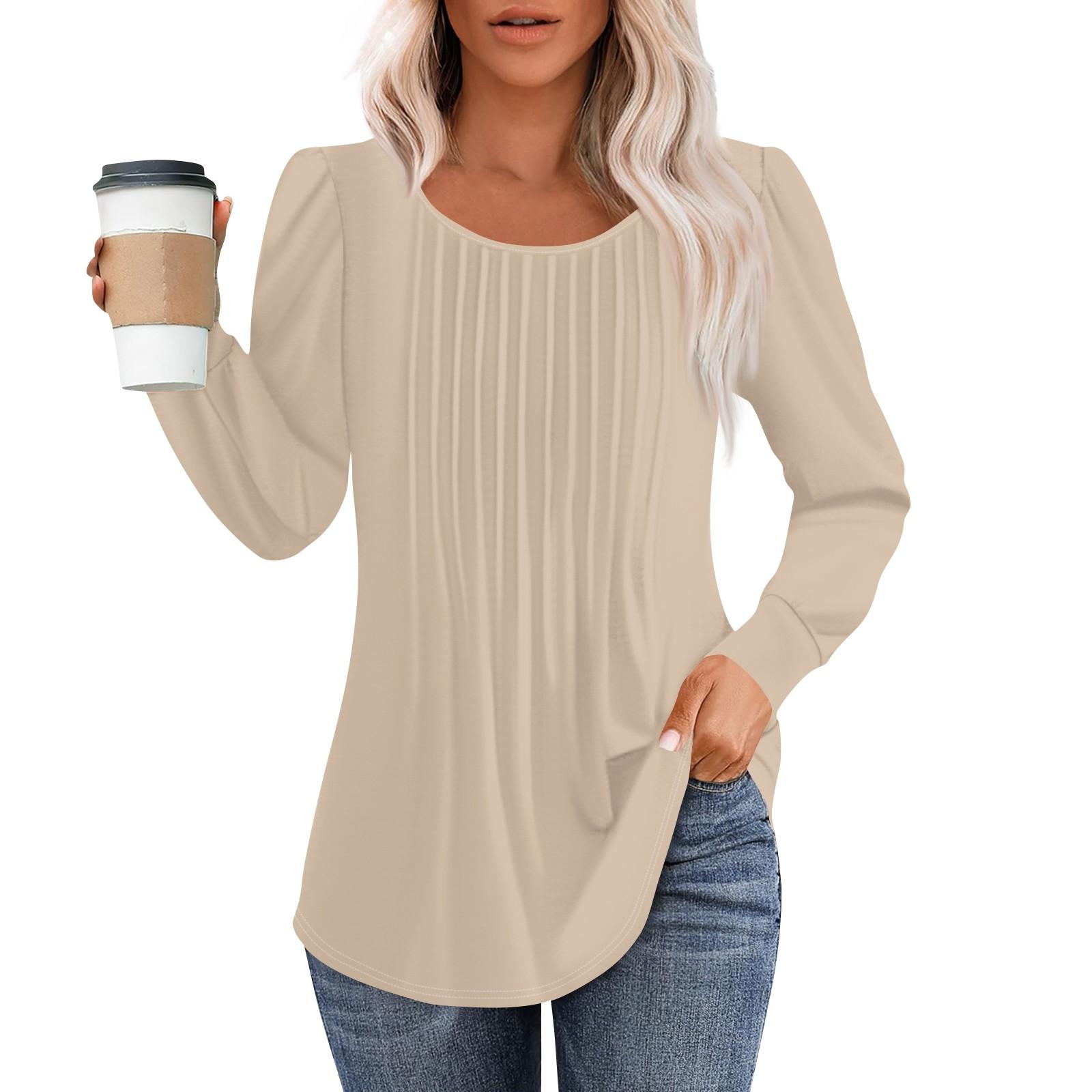 Рубашки с длинным рукавом для женщин — фото 10