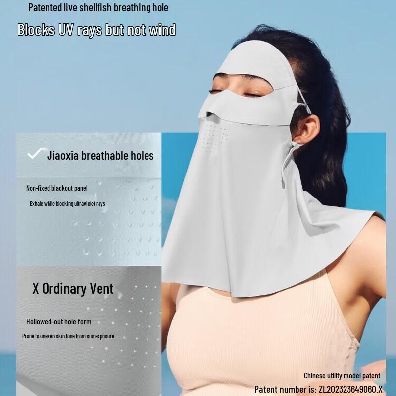 beneunder Full Face & Neck Sun Protection Mask