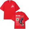 Rapper Myke Towers Graphic T-shirts Men Women Clothing Fashion Hip Hop Oversized T Shirt Unisex Cotton Short Sleeve T-shirt Tops