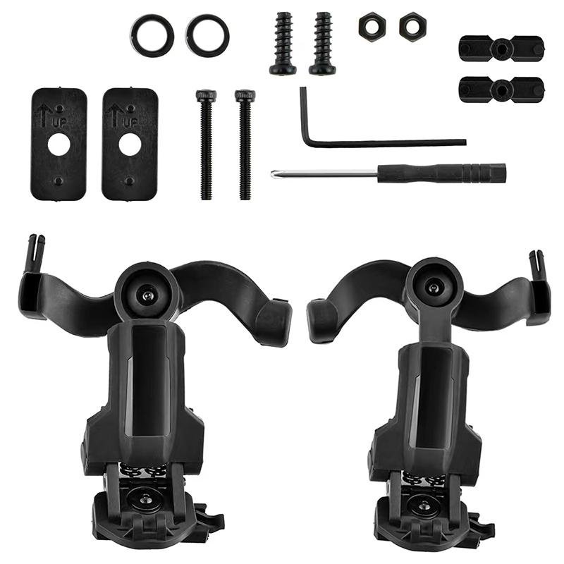 Taktiksel Kulaklık Montajı EARMOR M32 Ray Montaj Braketi Hızlı Kask Ray Montaj Adaptörü Askılı Kulaklık Montajı