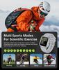 New Military Smart Watch Men IP67 3ATM Outdoor Sports Fitness Tracker Health Monitor 1.44Inch BT Call Smartwatch