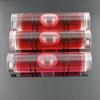 10 pieces/Lot 9.5*40mm Red Color Spirit Level Bubble Plastic Bubble Level Tubular Vials