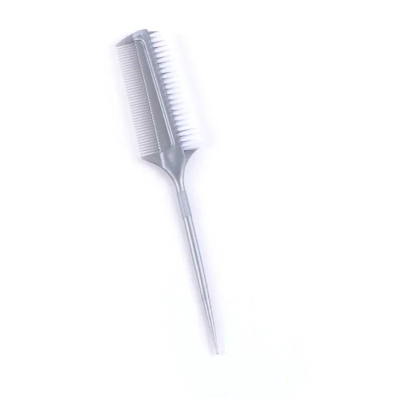 Professioneller Friseur-Doppelseiten-Färbekamm mit Nylon-Haarfärbepinsel Tönungskämme Haarfärbepinsel Haarstyling-Werkzeuge