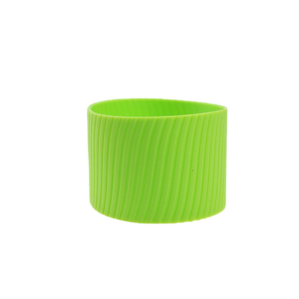 Silicone world Silicone Cup Sleeve Heat Insulation Coffee Cup Cover Ceramic Cup Cover Non-slip Bottle Sleeves Colored Mug Sleeve