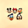 Classic Disney Enamel Brooch: Mickey, Minnie, Goofy & Donald Duck Decorative Accessories