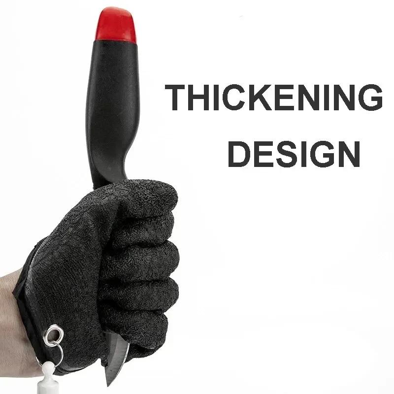 Professional Catch Fish Latex Hunting Gloves Fishing Glove Antiskid Protect Hand Puncture Scrapes Fisherman