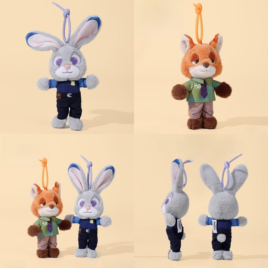 Zootopia Nick Judy Plush Toy With Short Pile Fabric For Kids Gift