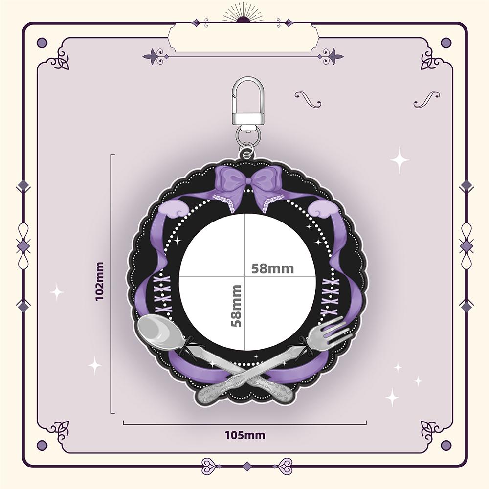 Cartoon 18/71mm Bar Protection Case Badge Storage Bag Photo Pocket Bag Pendant Badge Protective Cover Decorative Bag Display