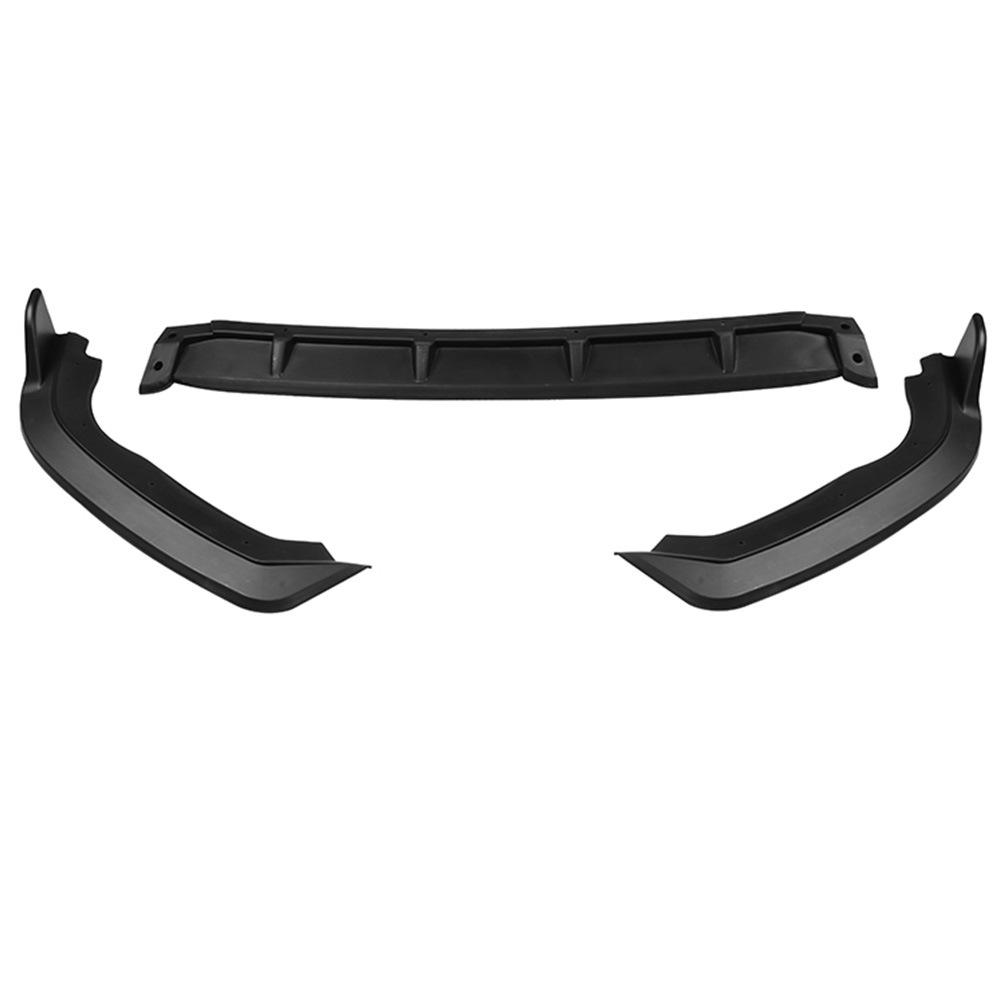 Carbon Fiber Front Lip Spoiler for 2018-2020 Honda Fit - Three-Section Body Kit