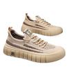 2025 Summer New Men's Thin Breathable Mesh Knitted Athletic Casual Sneakers Work Versatile
