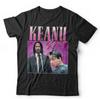 Keanu Reeves T-Shirt Wertschätzung Unisex und Hommage Throwback Lustig Junggesellenabschied Junggesellinnenabschied
