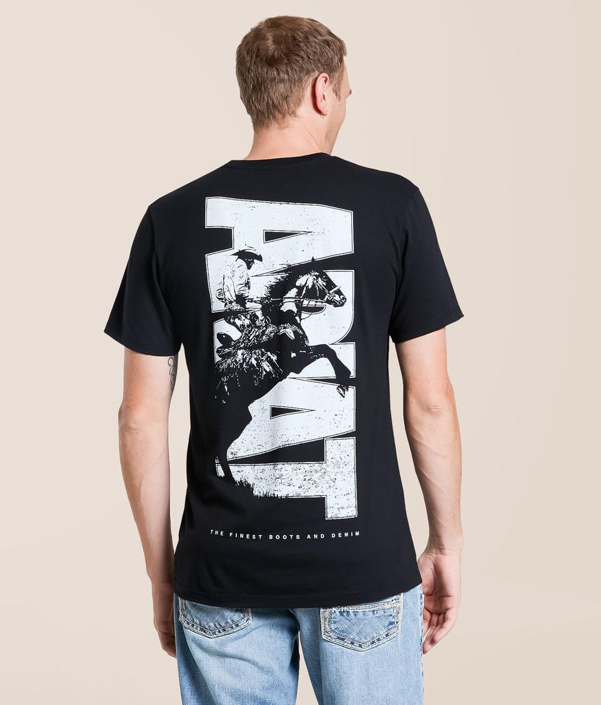 Black Sports Fashion Street Wear Fashion High Street Top Print Short Sleeve Cotton Casual Loose T-shirt Unisex