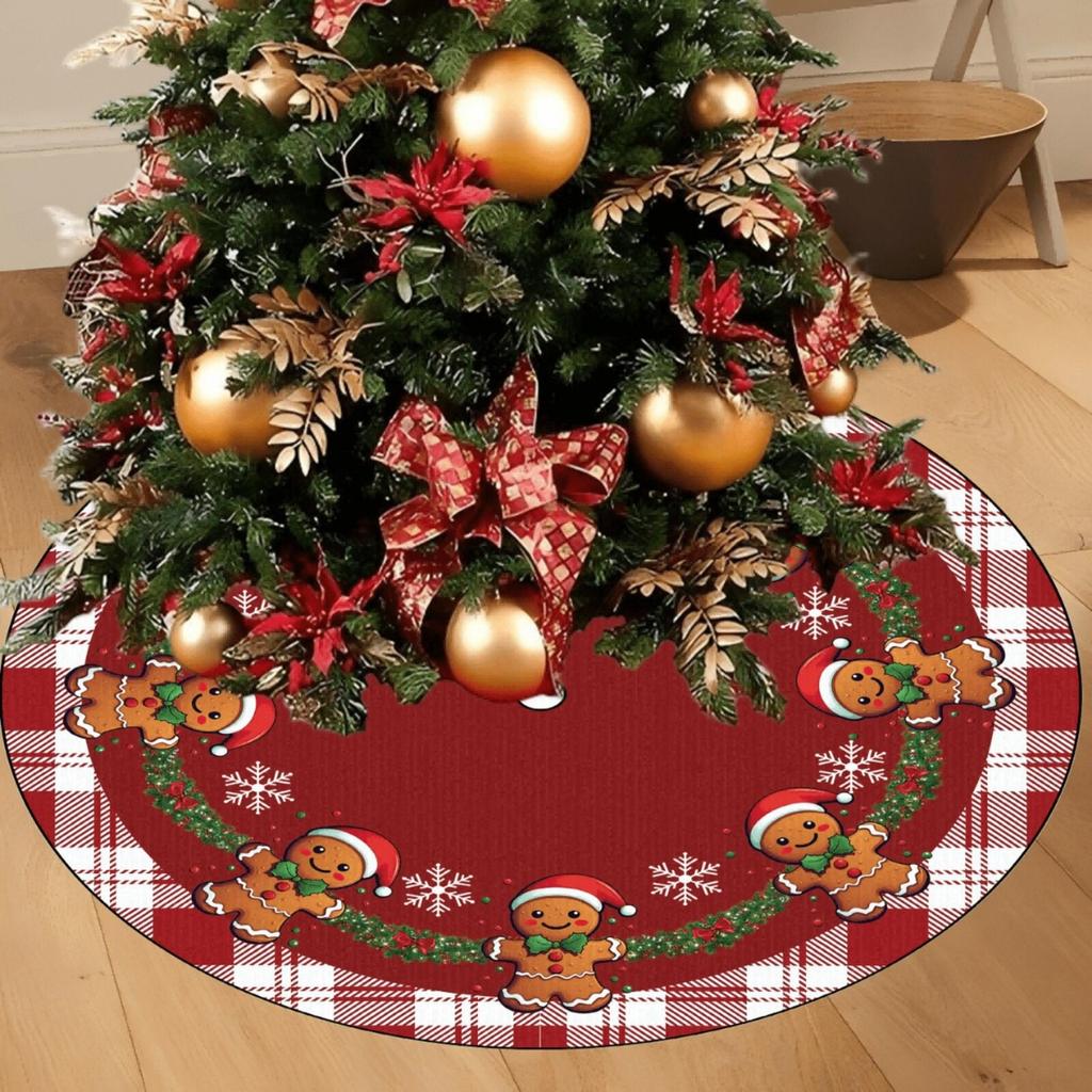 Carpet Indoor And Outdoor Floor Decoration Christmas Atmosphere Tree Skirt