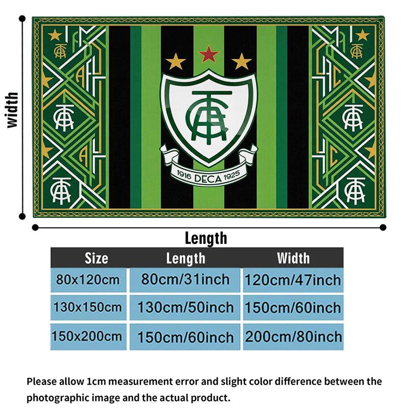 América MG Print Flannel Blanket High Quality Warm Comfortable Cover for All Seasons Perfect for Gifts Home Decor