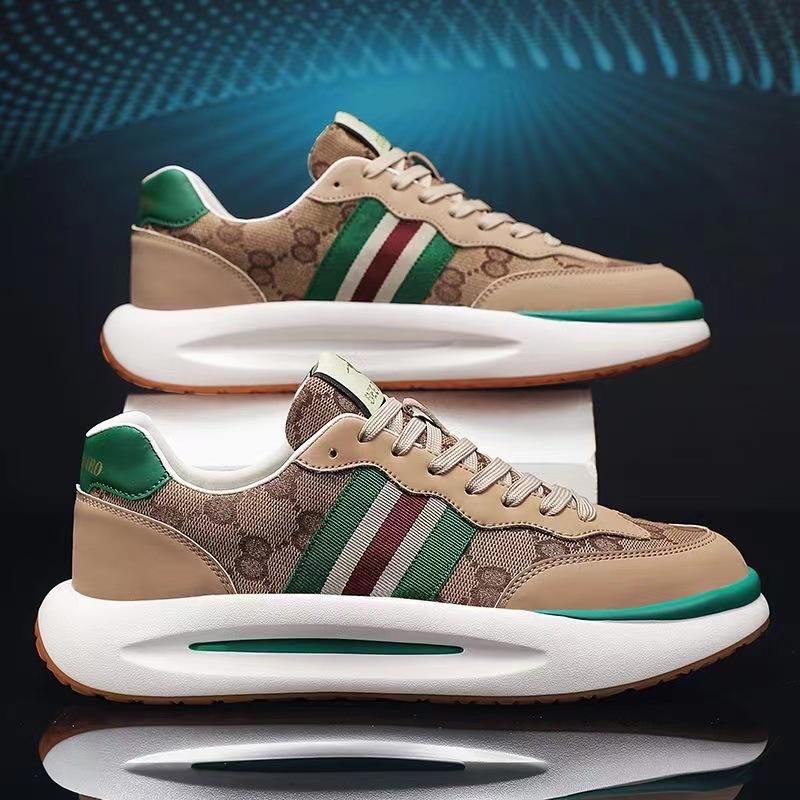 Neue Freizeitsneaker Dicke Sohle Atmungsaktiv und Bequem Herrenschuhe Koreanischer Stil Dicke Sohle Board Schuhe Student Outdoor Freizeitschuhe