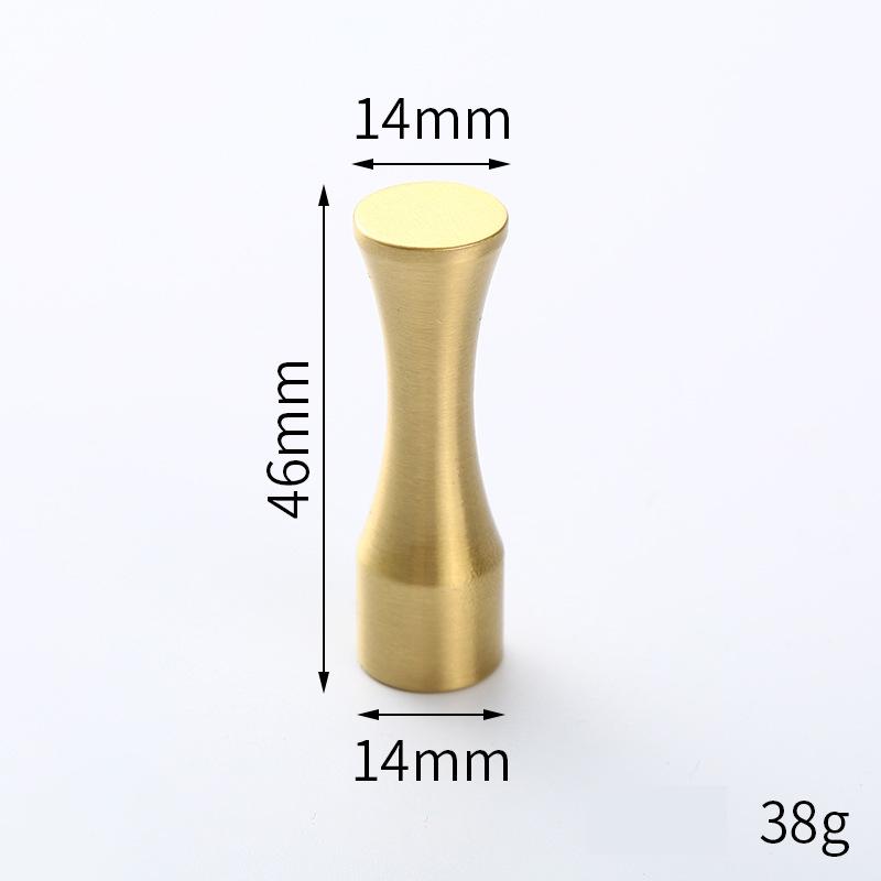 Brass Hook Brushed Robe Decoration Hook Wall Hanging Bathroom Kitchen Accessories Brass Clothes Rack Door Hooks Wholesale