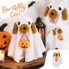 Cucciolo Lucido in Costume, Decorazione da Scrivania di Halloween Statuetta per Esposizione su Scaffale