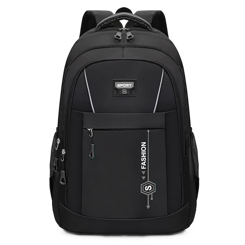 Schoolbag Boys Large Capacity School Bag Leisure Backpack Travel Outdoor Backpack Men's Daily Travel Water-proof Computer Bag