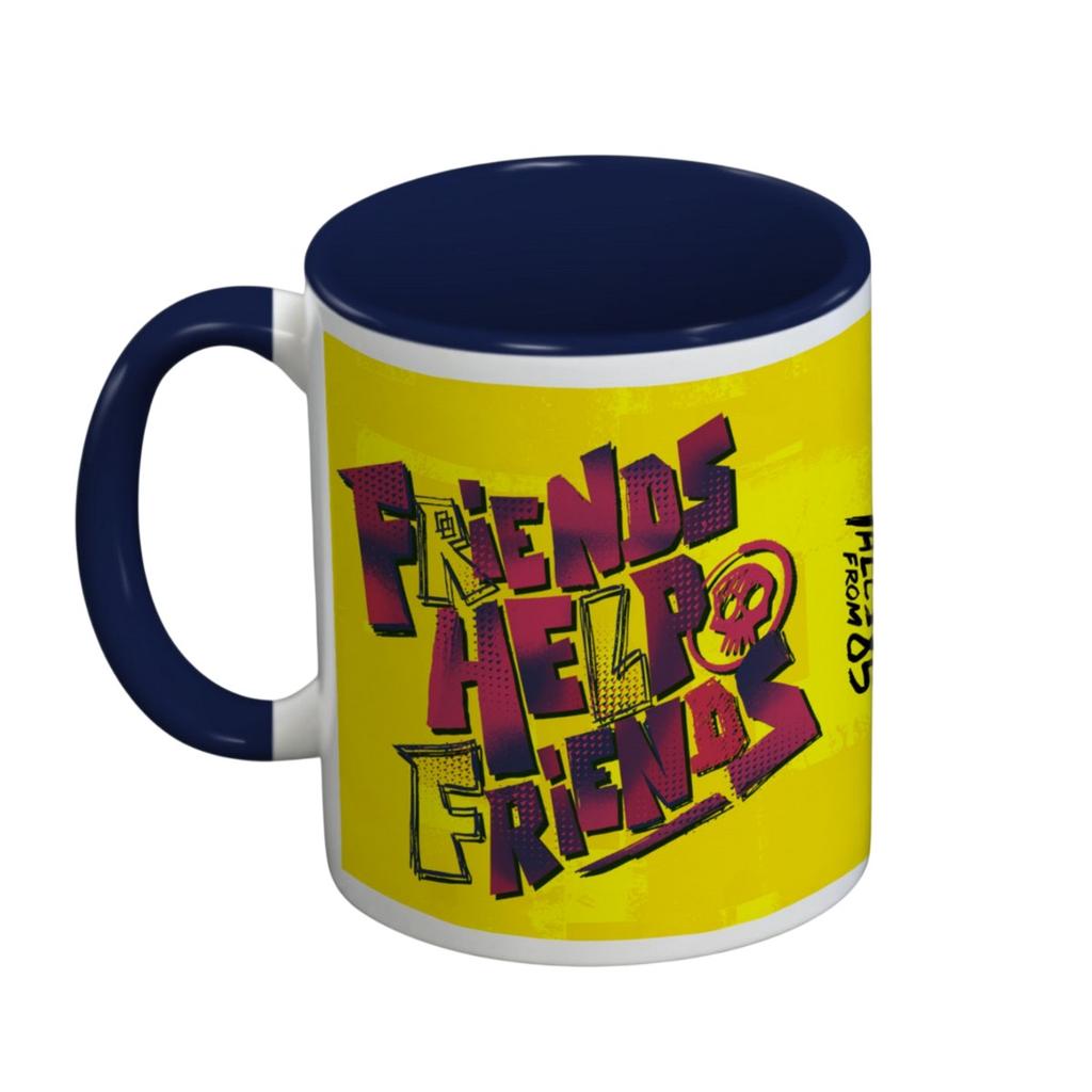 Stranger Things: Tales from Â´85 Friends Help Friends Inner Two Tone Mug