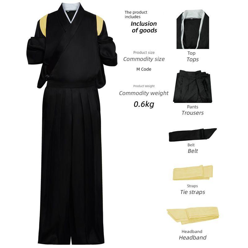 

Volleyball Boy Cosplay Costume Hinata Shoyo Cheering Uniform Cosplay Japanese-Style Skirt Pants Cosplay Anime Stage Outfit Yellow Support Clothing S