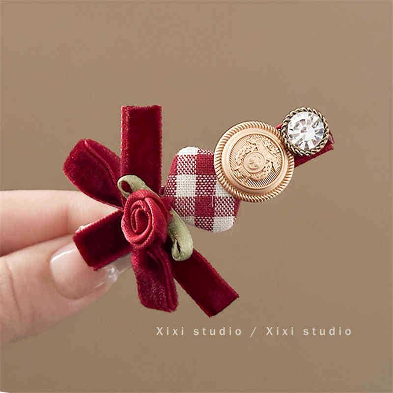 Elegant Long Pearl Tassel Hair Clip - New Chinese Retro Style Accessory