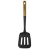 Spatule - STAUB - 31 cm - Silicone Noir - Bois d'Acacia - Ergonomique