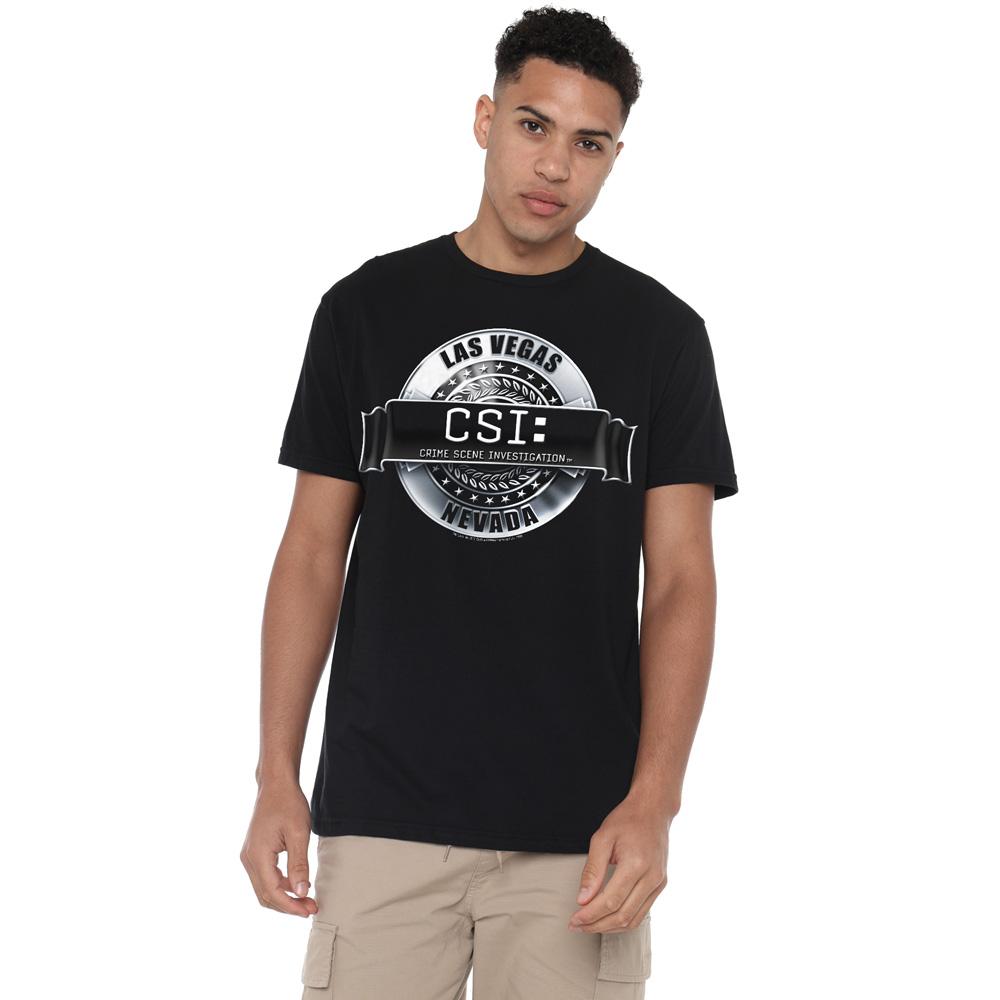 CSI Mens Rendered Logo T-Shirt