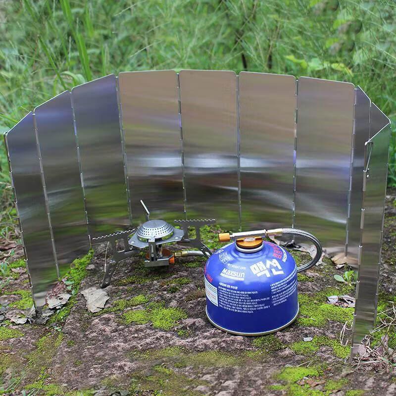 Portable Aluminum Alloy Camping Stove Windscreen