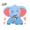 Decorative Party Scene Accents Cute Elephant Switch Sticker PVC Waterproof Light Decal Protective Cover for Versatile Home Beautification Gifts Kids