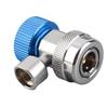 R134ACelsiusC Low High Quick Connector   Conditioning Coupler Adapter   Extractor Valve   (Red)