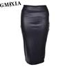 GMXIA Women's Fashion Casual Solid Color Print Summer Spring Skirt