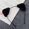 Cat Ears Headband For Women Cartoon Plush Hair Band Anime Cosplay Cute Face Wash Hair Hoop Headware Girls Hair Accessories