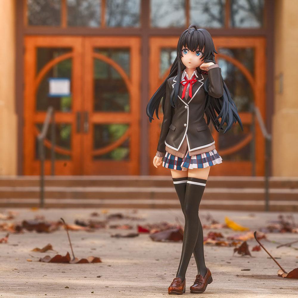 18CM Anime My Teen Romantic Comedy SNAFU Figure Yukinoshita Yukin Stand Animation Model Toys Gifts Collection Decoration PVC