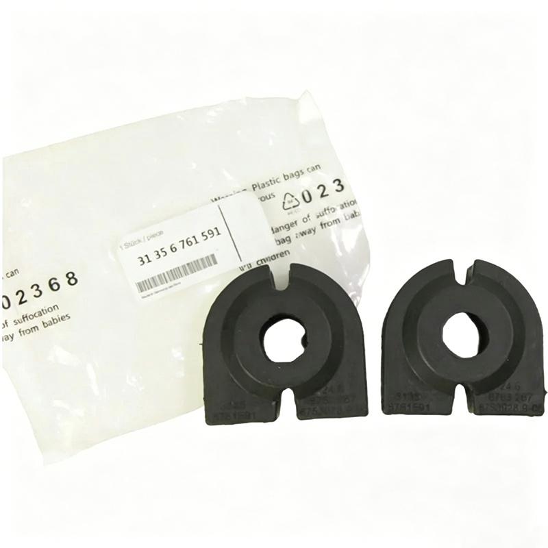 OEM 31356761591 2PC Car Accessories Stabilizer Mount For BMW 5 6 7 Series E60 E61 E65 E66 Axle Stabilizer Sway Bar Bushing