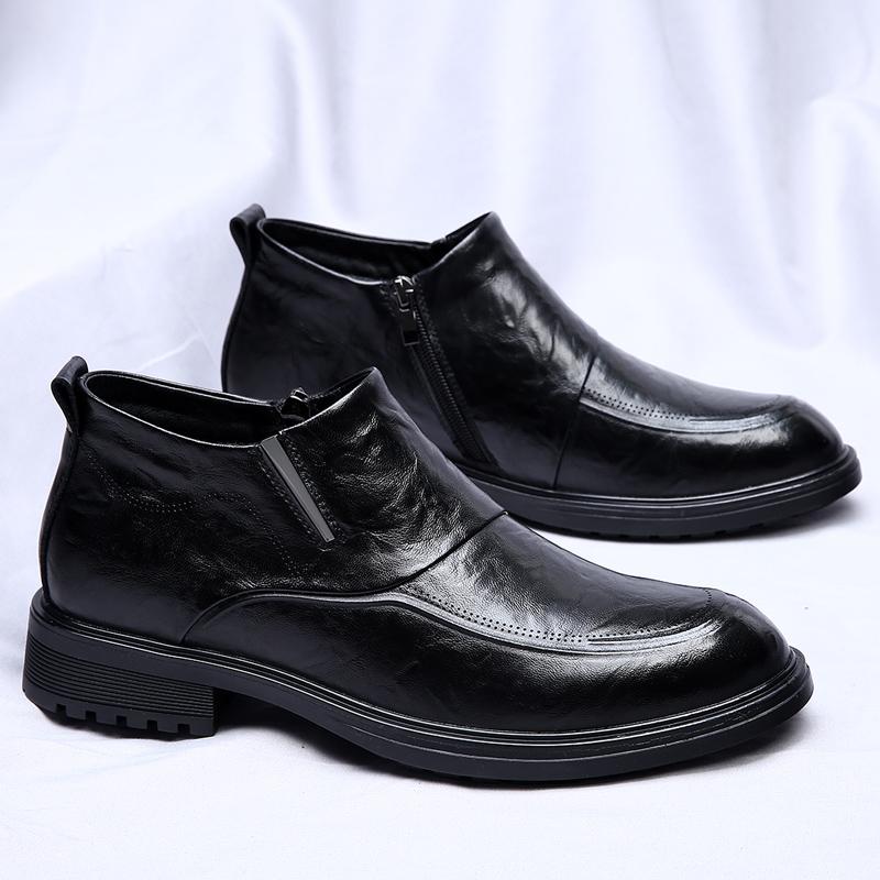 

Лидер продаж, мужские туфли, роскошные брендовые деловые кожаные туфли для мужчин, дизайнерские туфли для свадебной вечеринки 44 чёрный