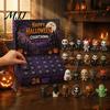 24 Day Halloween Toy Set Advent Calendar with Horror Figures, Mini Cute Ghost Spooky Holiday Gift for Kids Decorations, Countdown Box And Collectors