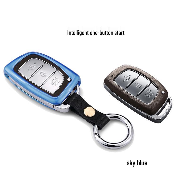 Compatible Hyundai Key Case for IX35, Elantra, Mistra, Reina, IX25, Verna, Santa Fe, Lafesta, Sonata