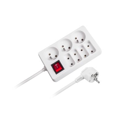 Rebel 1.5m 7-socket Power Strip Extension Cord