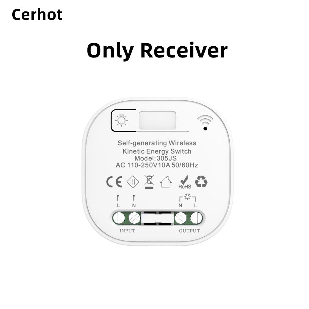 Wireless, Battery-Free, Waterproof, Self-Powered Spring-Loaded Remote Control Switch for Flexible Home Use