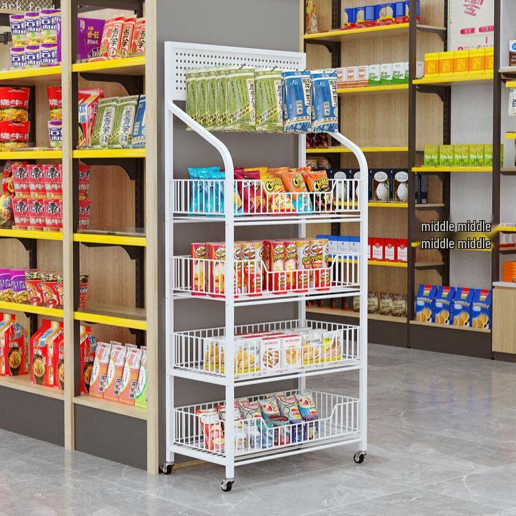 Meerlaags Mobiel Displayrek voor Snacks, Dranken en Speelgoed